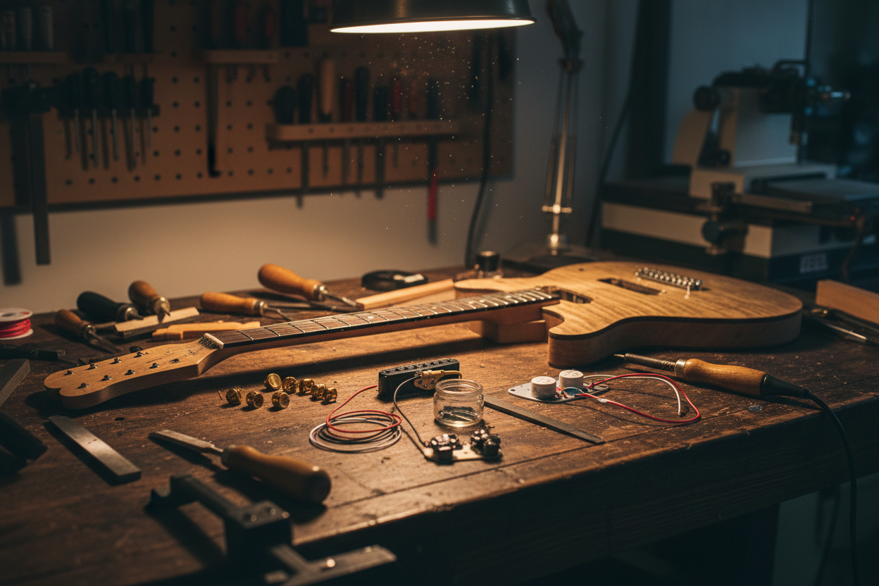 Luthier's workbench